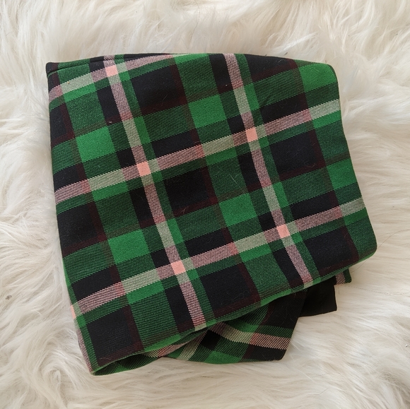 Express Green Plaid Mini skirt - Picture 4 of 6
